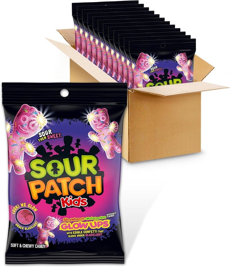 Sour Patch Kids Glow Ups Candy - Image 1